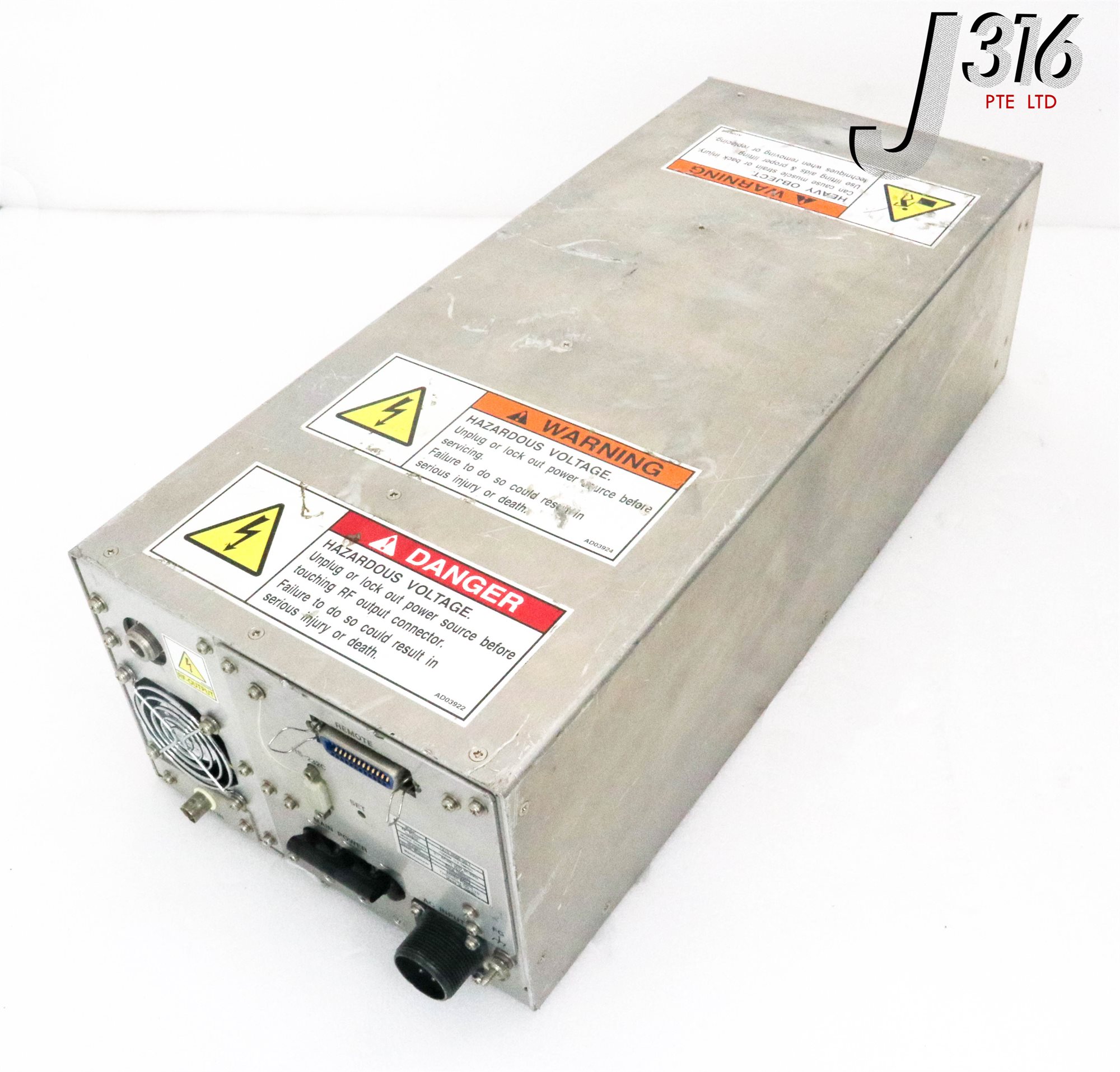 26385 ADTEC RF GENERATOR TX SERIES, 1000W, 12.5MHZ TX10-D000-00-1